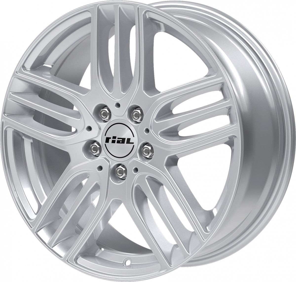 Rial M14 polar-silver Alufelge 9x18 Zoll ET66 LK 5x112 ML66.5 – Bild 8