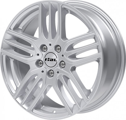 Rial M14 polar-silver Alufelge 9x18 Zoll ET66 LK 5x112 ML66.5 – Bild 8