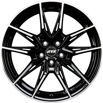ATS Force diamond-black frontpolished Alufelge 9.5x19 Zoll ET39 LK 5x112 ML66.5 – Bild 4