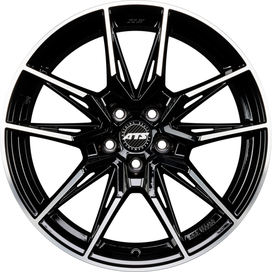 ATS Force Diamant-Schwarz Frontpoliert Alufelge 9.5x20 Zoll ET22 LK 5x112 ML66.5