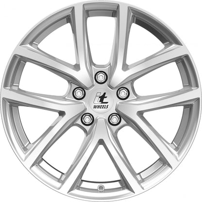 itWheels Mira gloss silver Alufelge 7.5x18 Zoll ET42 LK 5x112 ML57.1 – Bild 2