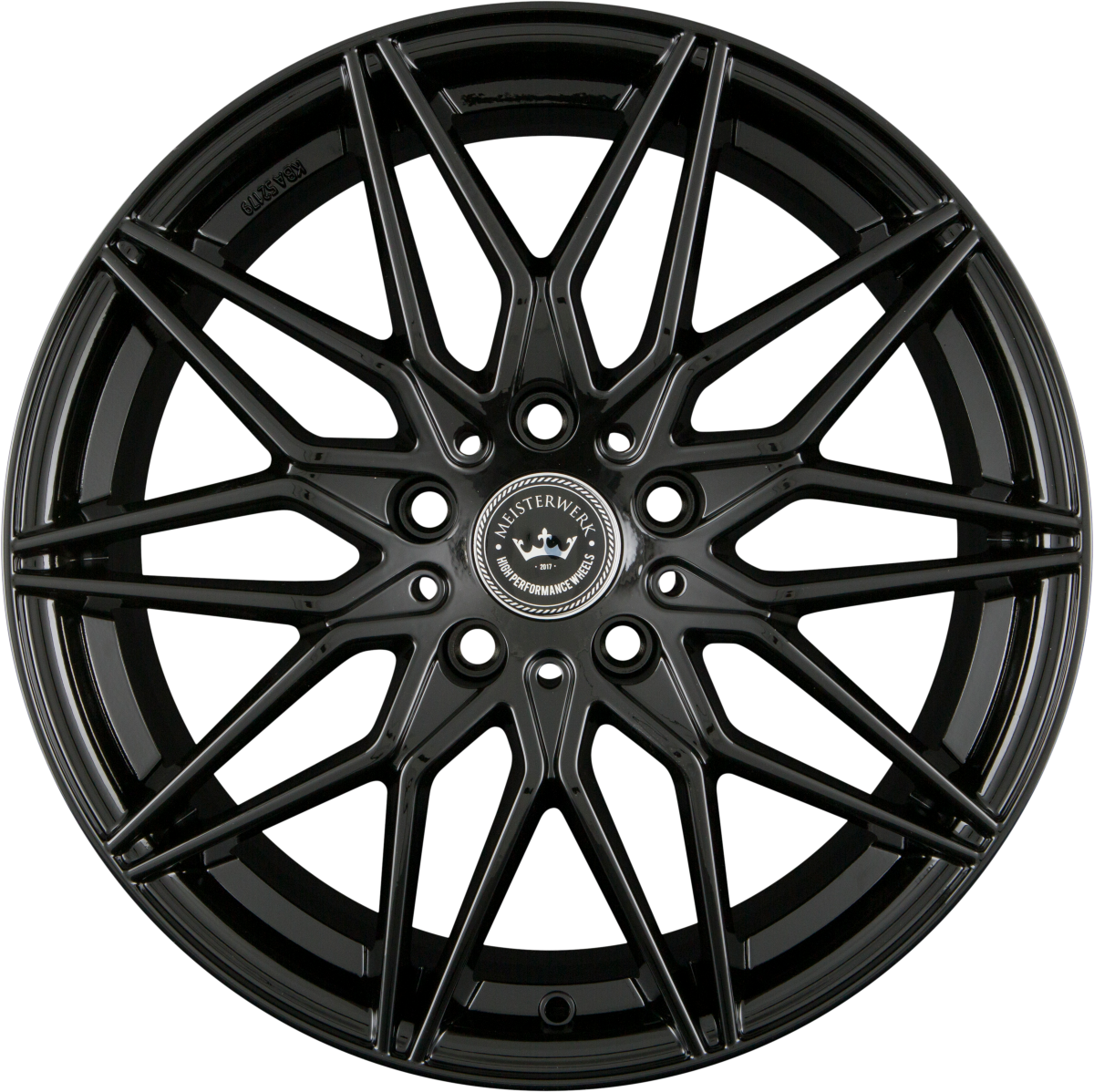 Meisterwerk MW09 Black (BG) Alufelge 8.5x19 Zoll ET30 LK 5x112 ML66.6