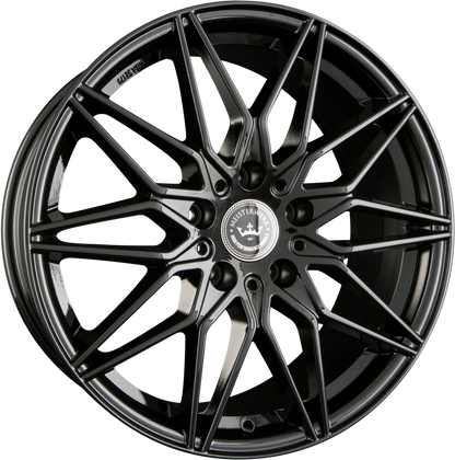 Meisterwerk MW09 Black (BG) Alufelge 8.5x19 Zoll ET30 LK 5x112 ML66.6 – Bild 2