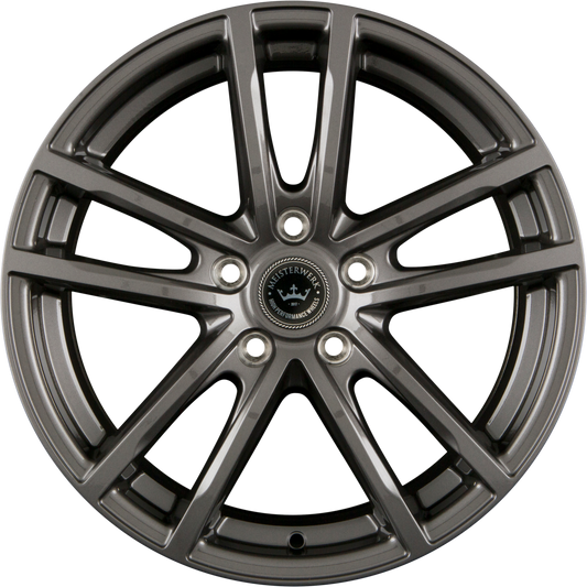 Meisterwerk MW15 Grey Glossy (GG) Alufelge 7x16 Zoll ET48 LK 5x108 ML67.1