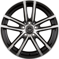 Meisterwerk MW15 Black Polished (BKF) Alufelge 7.5x17 Zoll ET48 LK 5x108 ML67.1