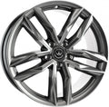 Meisterwerk MW08 grey front polished Alufelge 9x20 Zoll ET21 LK 5x112 ML66.6