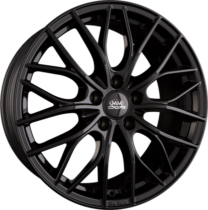 MM-Concepts MM01 Schwarz Glanz Alufelge 8x18 Zoll ET45 LK 5x120 ML72.6 – Bild 2