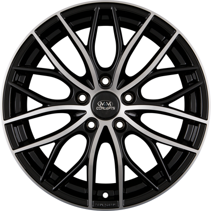 MM-Concepts MM01 Schwarz Frontpoliert Alufelge 8.5x19 Zoll ET45 LK 5x112 ML66.6