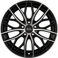 MM-Concepts MM01 Schwarz Frontpoliert Alufelge 8.5x19 Zoll ET45 LK 5x120 ML65.1