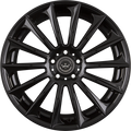 Meisterwerk MW16 Black Glossy Alufelge 7.5x17 Zoll ET40 LK 5x108 ML72.6