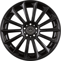 Meisterwerk MW16 Black Glossy Alufelge 7.5x17 Zoll ET40 LK 5x108 ML72.6