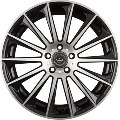Meisterwerk MW16 Black Polished Alufelge 8.5x19 Zoll ET32 LK 5x112 ML66.6
