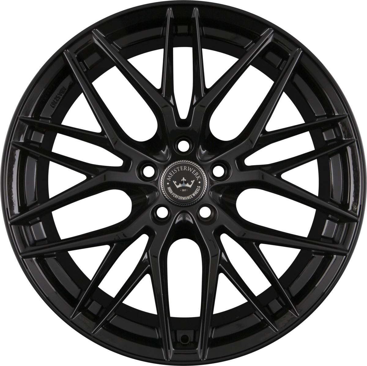 Meisterwerk MW14 Black Alufelge 8.5x19 Zoll ET45 LK 5x112 ML66.6