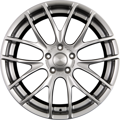 Breyton Race GTS Hyper Silver Alufelge 10x20 Zoll ET38 LK 5x112 ML66.6