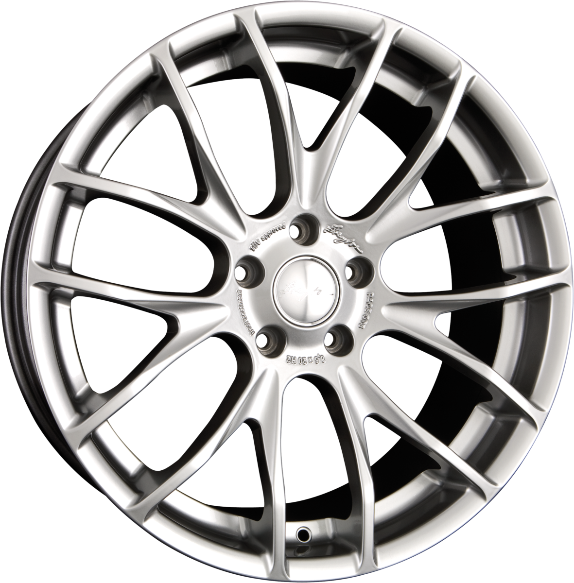 Breyton Race GTS Hyper Silver Alufelge 10x20 Zoll ET38 LK 5x112 ML66.6 – Bild 2