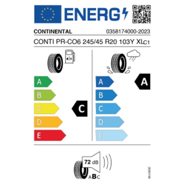 Continental Premium Contact 6 245/45 R20 103Y Sommer DOT 2023 – Bild 2
