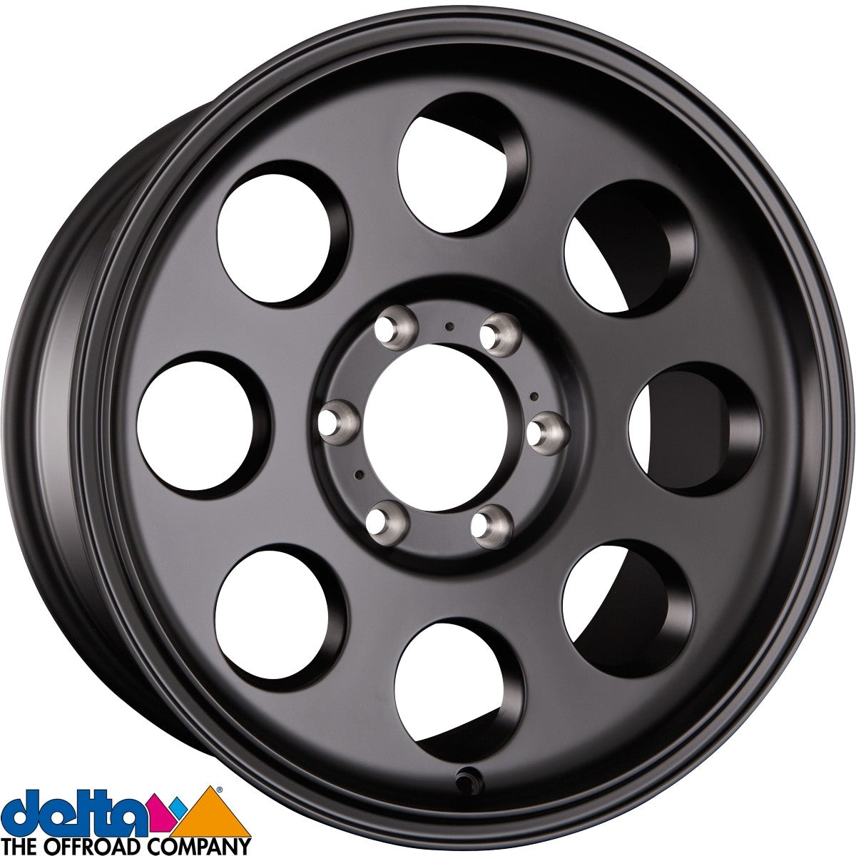 Delta 4X4 Klassik matt black Alufelge