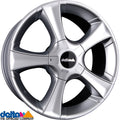 Delta 4X4 Sins shiny silver Alufelge