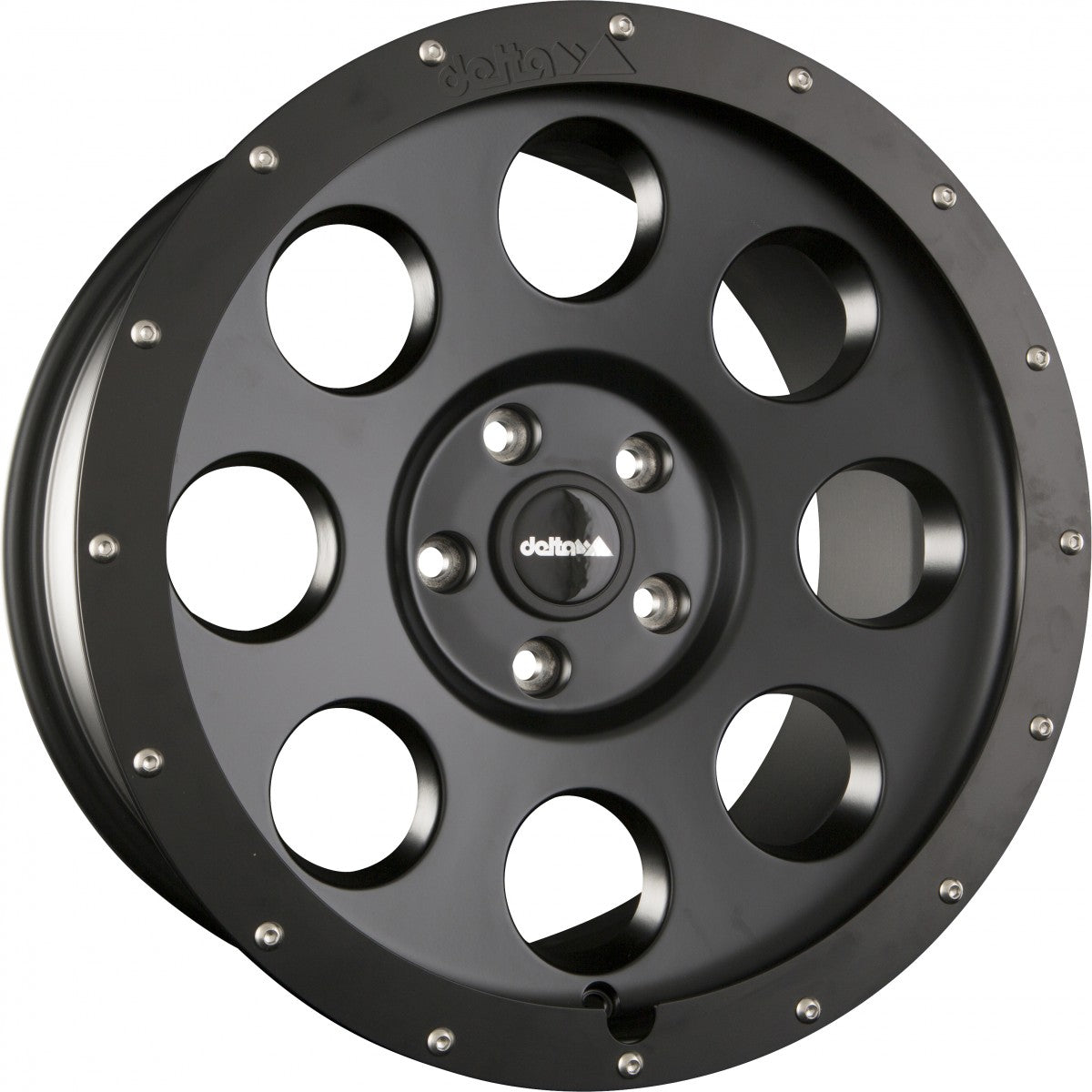 Delta 4X4 Beadlock matt black Alufelge