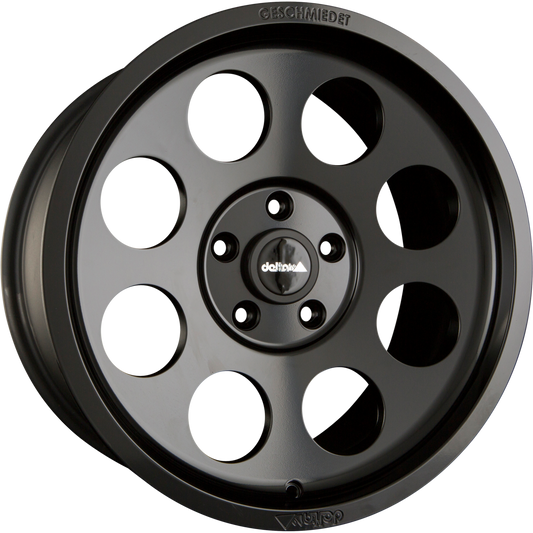 DELTA 4x4 Legacy Forged Schwarz Glanz Alufelge 9x18 Zoll ET35 LK 5x120 ML65.1 – Bild 2