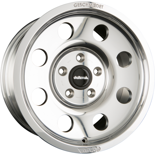 DELTA 4x4 Legacy Forged Polished - Alu Poliert ohne Klarlack Alufelge 9x18 Zoll ET35 LK 5x120 ML110.1 – Bild 2