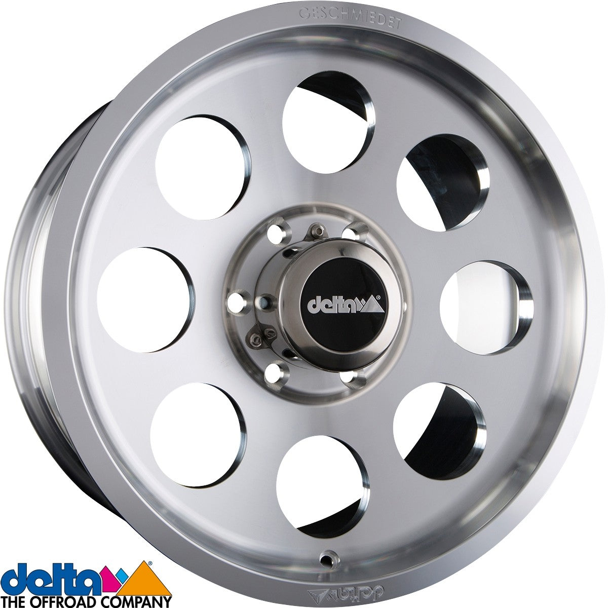 Delta 4X4 Legacy Forged polished Alufelge