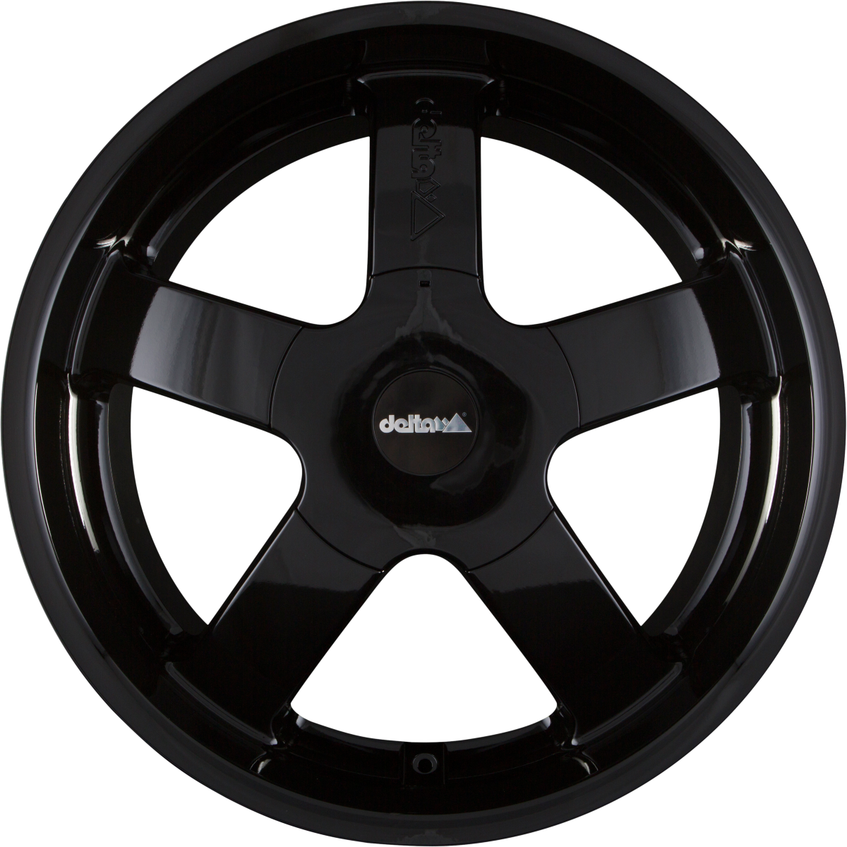 DELTA 4x4 Elements 4 Black Schwarz Glanz Alufelge 11x23 Zoll ET26 LK 5x112 ML76