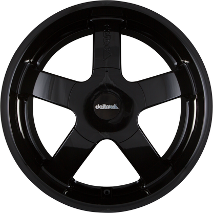 DELTA 4x4 Elements 4 Black Schwarz Glanz Alufelge 11x23 Zoll ET26 LK 5x112 ML76