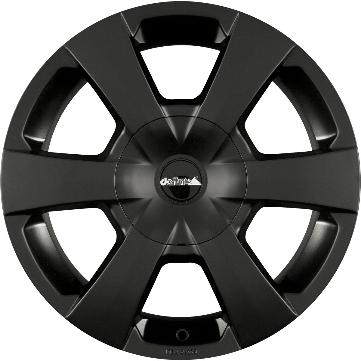 Delta 4X4 WP matt black Alufelge