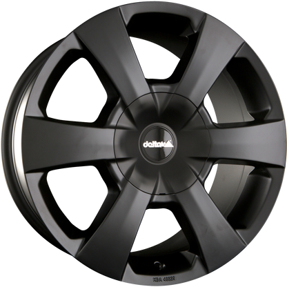 DELTA 4x4 WP Black Matt Alufelge 8x17 Zoll ET50 LK 5x112 ML66.6 – Bild 2