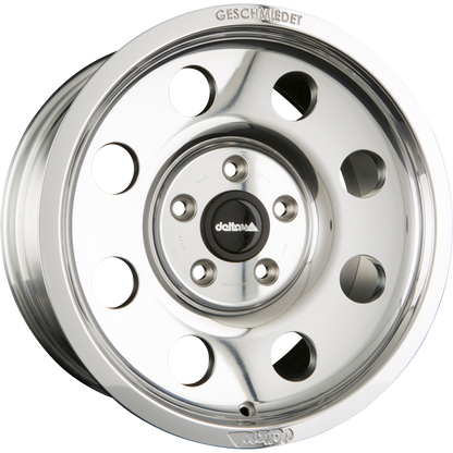 DELTA 4x4 Legacy Forged Polished - Alu Poliert ohne Klarlack Alufelge 8x16 Zoll ET25 LK 5x120 ML65.1 – Bild 2