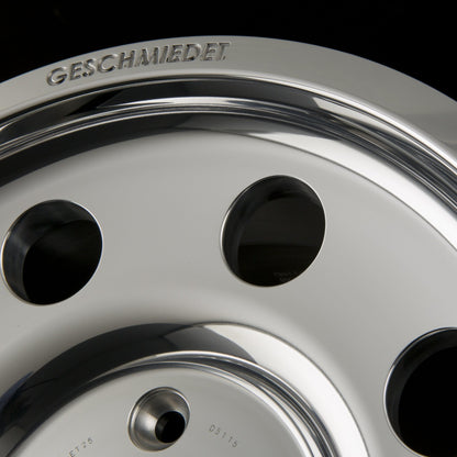 DELTA 4x4 Legacy Forged Polished - Alu Poliert ohne Klarlack Alufelge 8x16 Zoll ET25 LK 5x120 ML65.1 – Bild 5