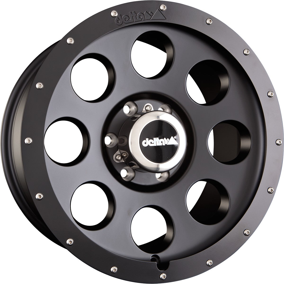 Delta 4X4 Klassik_B matt black Alufelge