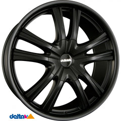 Delta 4X4 Lander12 matt black Alufelge 9x20 Zoll ET50 LK 6x130 ML84.1