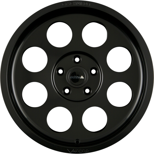 DELTA 4x4 Legacy Forged Schwarz Glanz Alufelge 9x18 Zoll ET30 LK 6x139.7 ML93.1