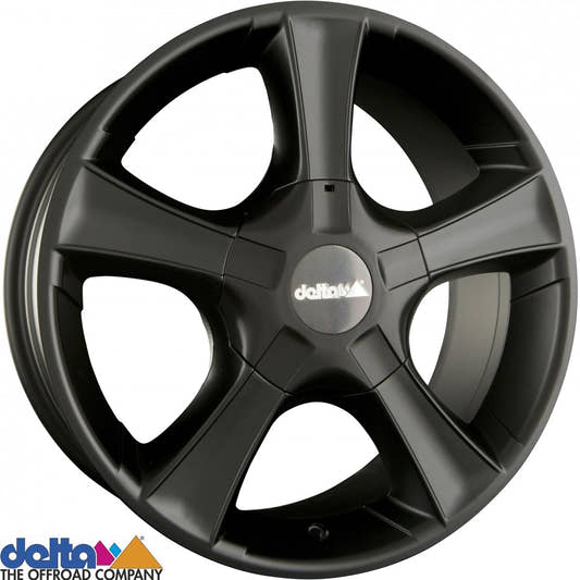 Delta 4X4 Sins matt black Alufelge