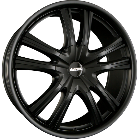 DELTA 4x4 Lander 12 Pure Black Matt Alufelge 9x22 Zoll ET45 LK 6x114.3 ML66.1 – Bild 2