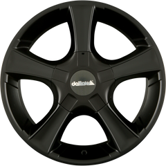 DELTA 4x4 Sins Black - Schwarz Matt Alufelge 9x20 Zoll ET48 LK 5x120 ML65.1
