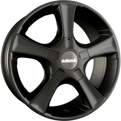 DELTA 4x4 Sins Black - Schwarz Matt Alufelge 9x20 Zoll ET42 LK 5x120 ML65.1 – Bild 2