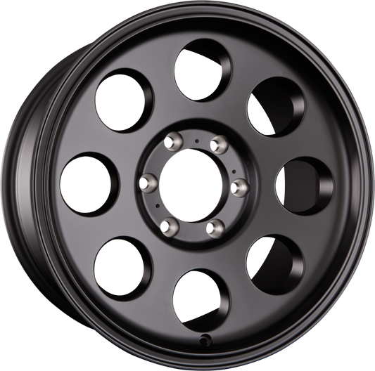 DELTA 4x4 Klassik Black Matt Alufelge 9x18 Zoll ET23 LK 6x139.7 ML93.1 – Bild 2