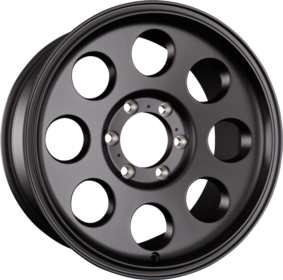 DELTA 4x4 Klassik Black Matt Alufelge 8x17 Zoll ET50 LK 6x130 ML84.1 – Bild 2