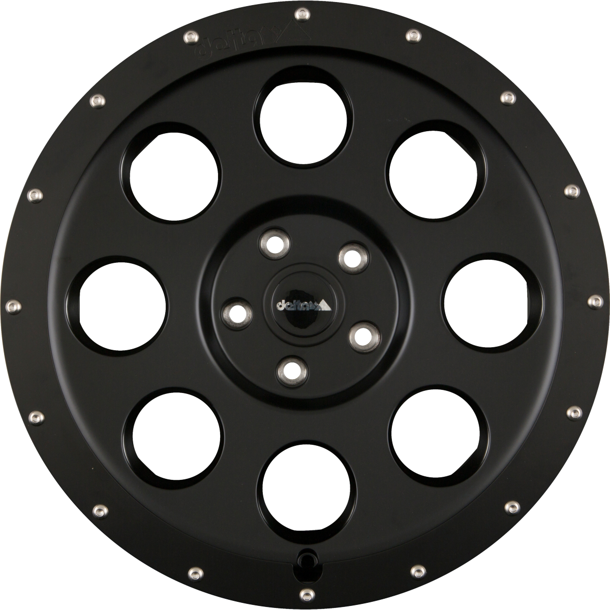 DELTA 4x4 Klassik B Black - Schwarz Matt Alufelge 8.5x18 Zoll ET30 LK 5x112 ML75