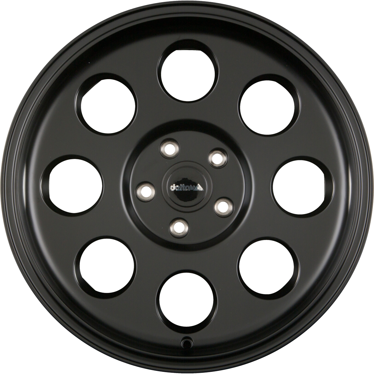 DELTA 4x4 Klassik Black Matt Alufelge 8x17 Zoll ET40 LK 5x120 ML65.1