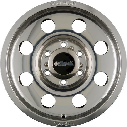 DELTA 4x4 Legacy Forged Polished - Alu Poliert mit Klarlack Alufelge 9x18 Zoll ET42.5 LK 6x130 ML84.1