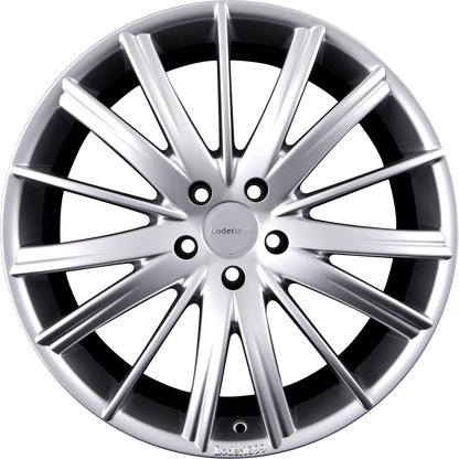 LODER1899 Vertigo Viginti Hyper Silber Alufelge 9x20 Zoll ET40 LK 5x108 ML63.4