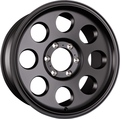 DELTA 4x4 Klassik Black Matt Alufelge 9.5x20 Zoll ET25 LK 6x130 ML84.1 – Bild 2