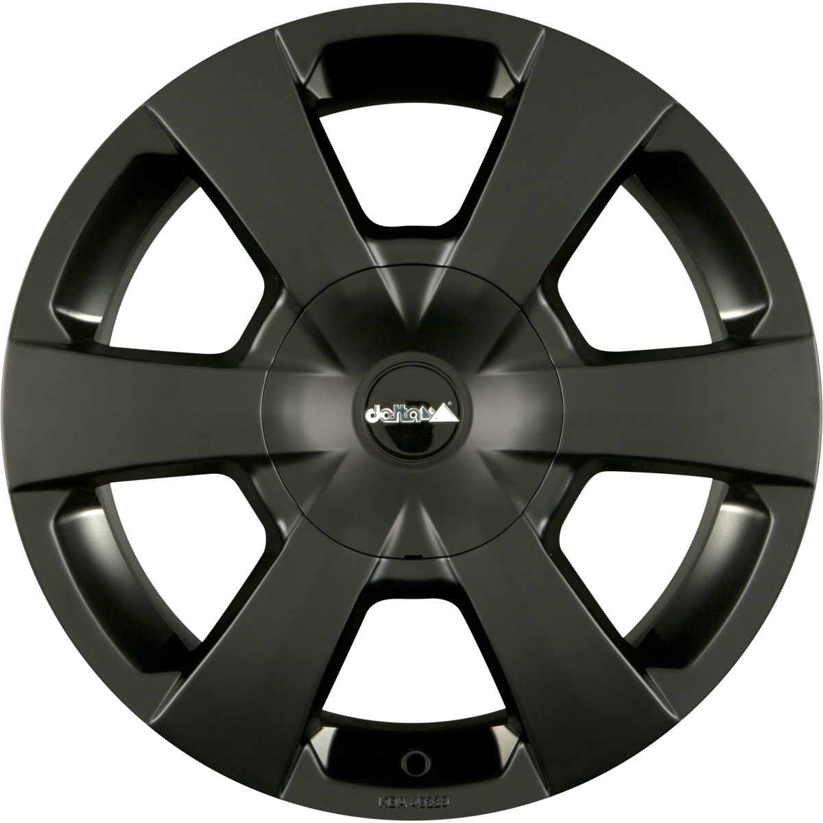 DELTA 4x4 WP Black Matt Alufelge 8x17 Zoll ET40 LK 5x108 ML65.1