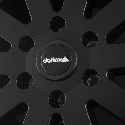 DELTA 4x4 Hanma Schwarz Matt Alufelge 8.5x17 Zoll ET45 LK 5x118 ML71.1 – Bild 5