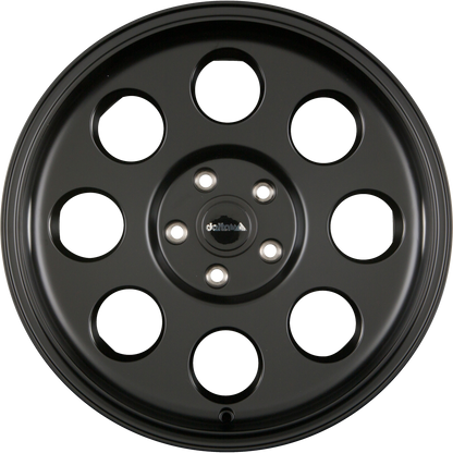 DELTA 4x4 Klassik Black Matt Alufelge 8.5x18 Zoll ET35 LK 5x127 ML71.6