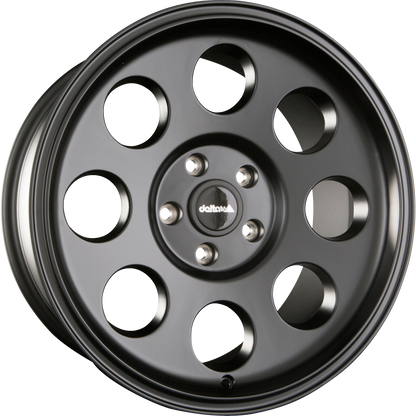 DELTA 4x4 Klassik Black Matt Alufelge 8.5x18 Zoll ET35 LK 5x127 ML71.6 – Bild 2